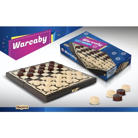 WARCABY DREWNIANE 64 polowe Magiera